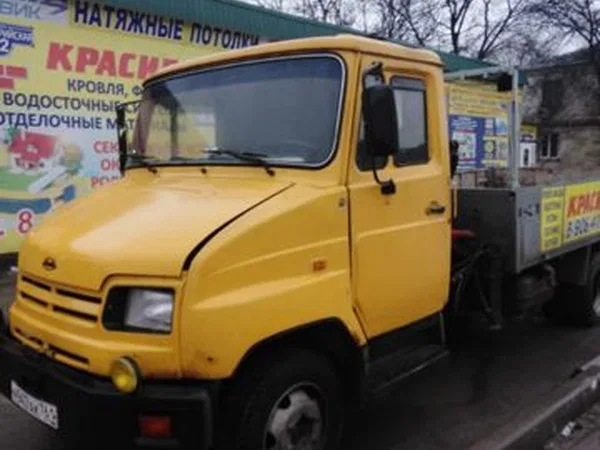 Бортовой грузовик с КМУ ЗИЛ 5301 "Бычок"