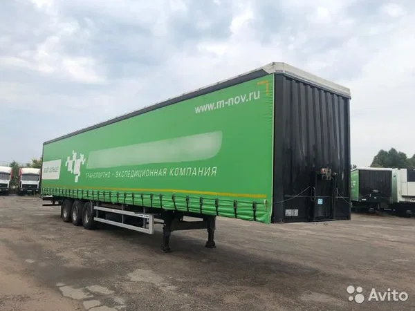 Тентованный полуприцеп Meusburger Новтрак 16,5 м