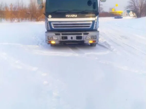 Бортовой грузовик с КМУ ISUZU Giga