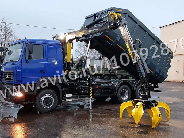 Металловоз (ломовоз) МАЗ 6312С9 с КМУ Palfinger VM10L74