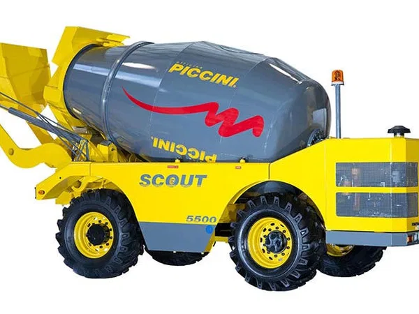 Самоходный бетоносмеситель Piccini Scout 5500
