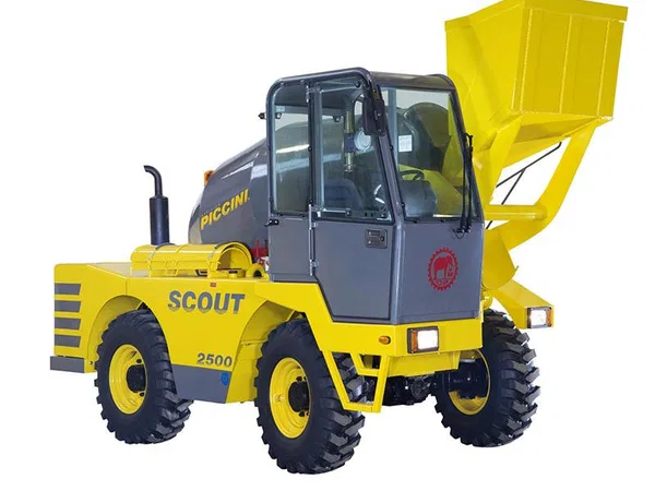 Самоходный бетоносмеситель Piccini Scout 2500