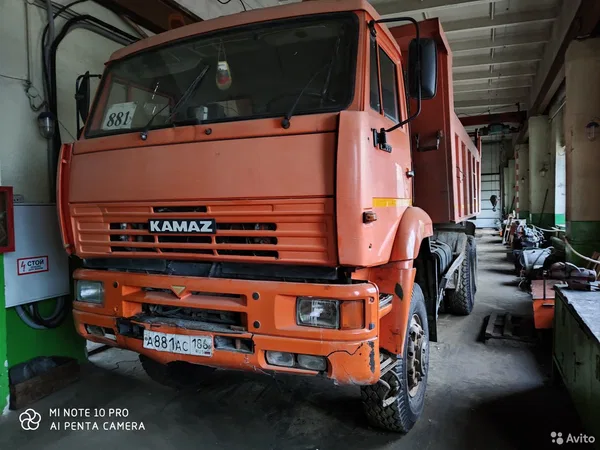 Самосвал КамАЗ 6522