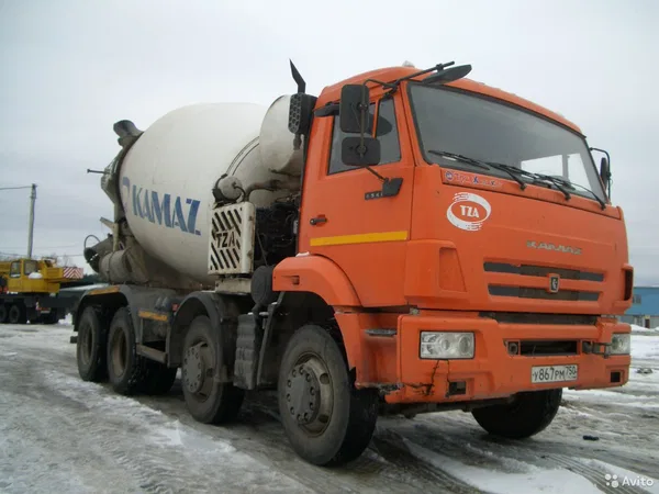 Автобетоносмеситель ТЗА 58149Y на шасси КамАЗ 6540