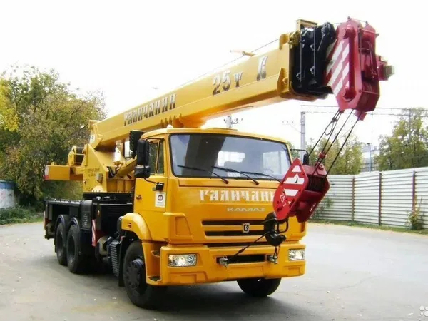 Автокран Галичанин КС-55713-1В на шасси КамАЗ 65115