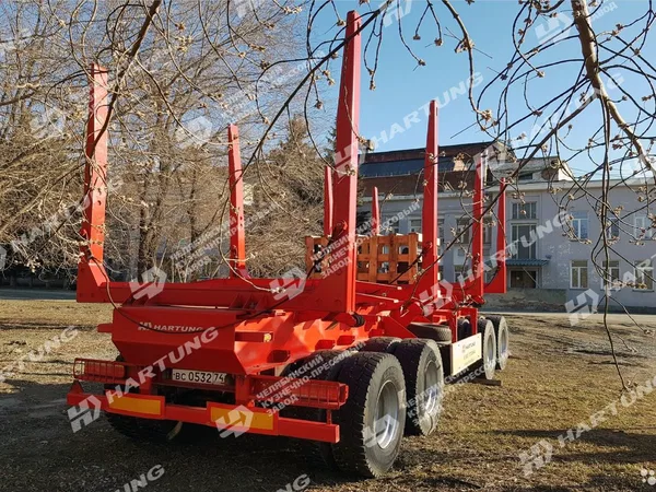 Прицеп лесовоз (сортиментовоз) Hartung 30С.4