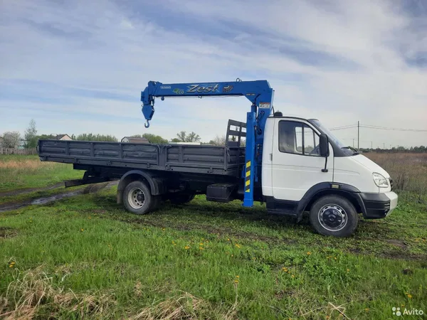 Бортовой грузовик с КМУ ГАЗ ГАЗель с КМУ Tadano
