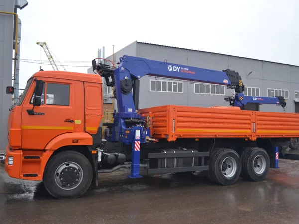 Бортовой грузовик с КМУ КамАЗ 65115 с КМУ DONGYANG 1956 ACE