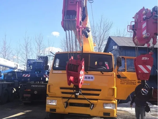 Автокран Галичанин КС-55713-5 на шасси КамАЗ 43118