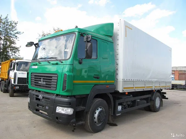 Тентованный грузовик МАЗ 5340С5-8520-000