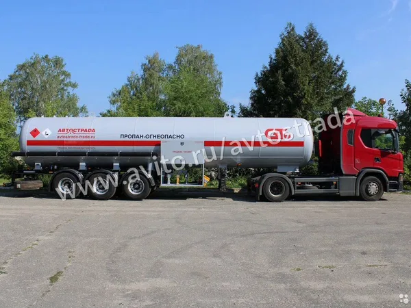 Полуприцеп газовоз GT7 36 кубов