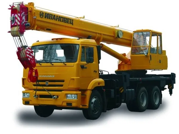 Автокран ИВАНОВЕЦ кс-45717к-1 на шасси камаз 65115