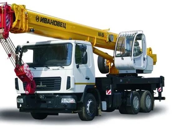 Автокран ИВАНОВЕЦ КС-45717А-1Р на шасси МАЗ 6312С3