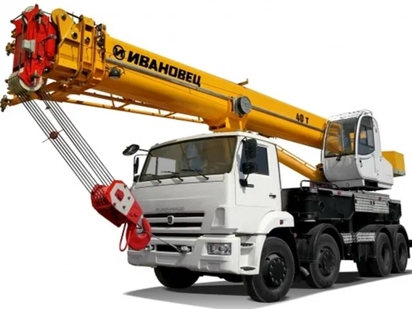 Автокран Ивановец КС-65740-6 на шасси КамАЗ 6540