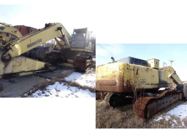 Гусеничный экскаватор Komatsu PC400-6
