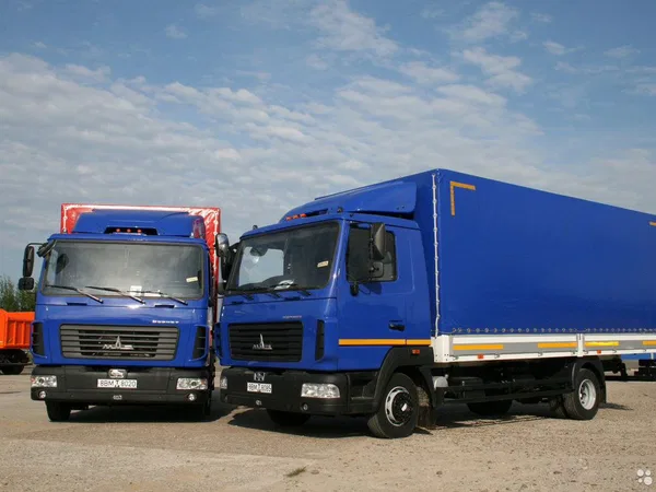 Тентованный грузовик МАЗ 4371С0-522-000 Зубренок