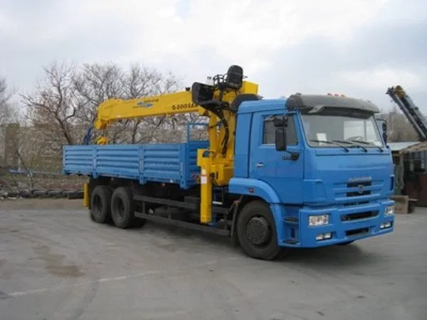 Бортовой грузовик с КМУ КамАЗ 659000