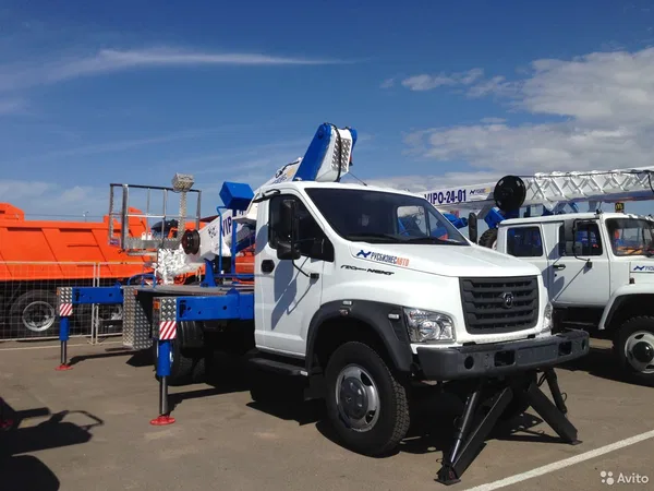 Автовышка ВИПО 22-01 на шасси ГАЗ ГАЗон Next С41R13