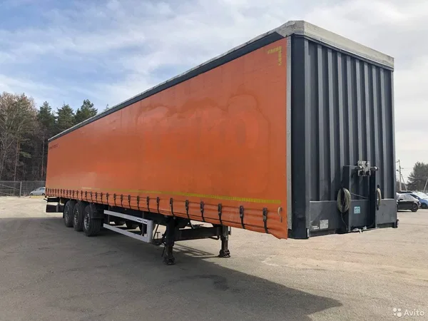 Тентованный полуприцеп Meusburger Новтрак SP-345PR