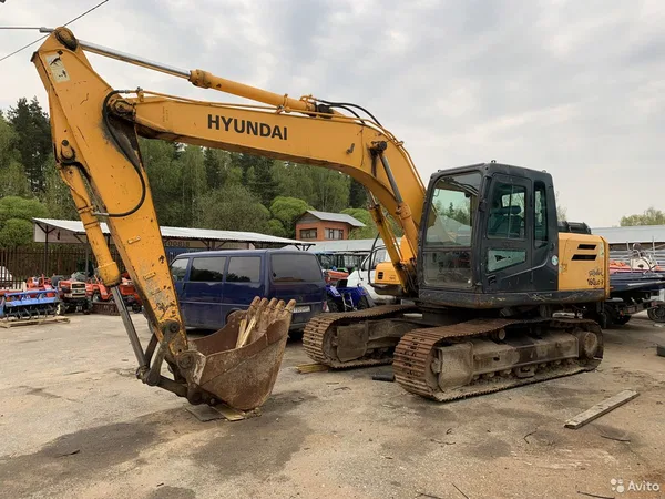Гусеничный экскаватор Hyundai 160LC-7