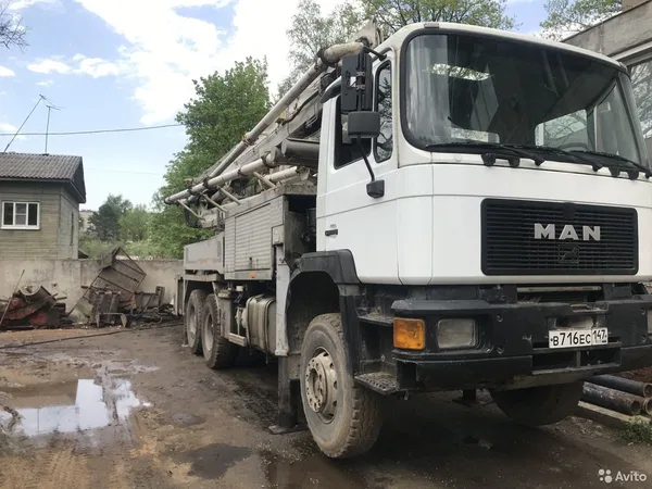 Автобетононасос Putzmeister N36 на шасси MAN