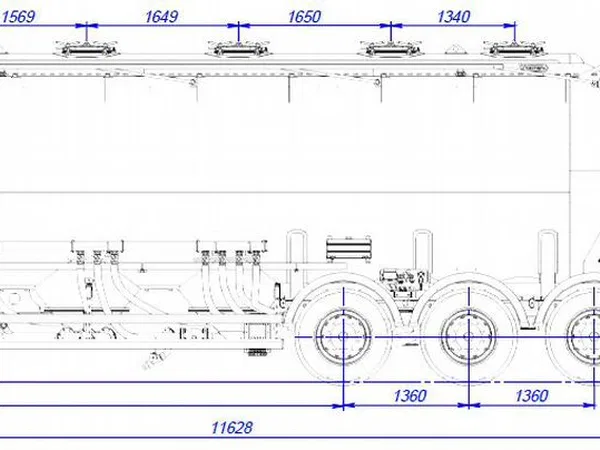 Полуприцеп муковоз Сеспель SF3U41 (964808)
