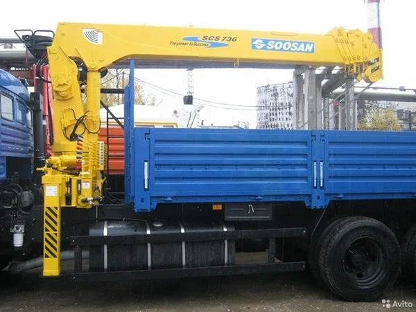 Кран-манипулятор Soosan SCS746