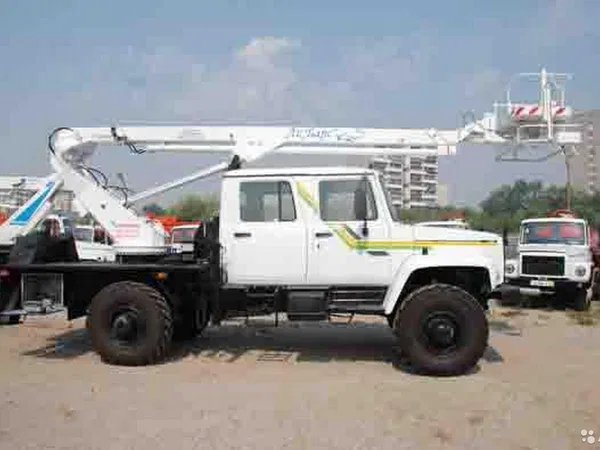 Автовышка ГАЗ 33081 Садко с АГП КЭМЗ ТА-18