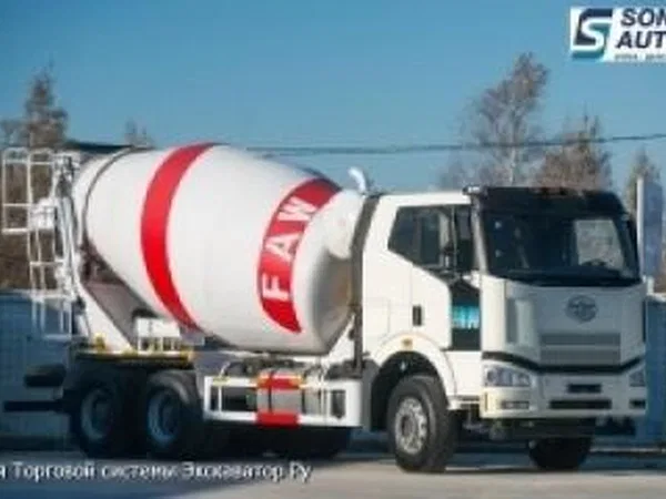 Автобетоносмеситель FAW J6