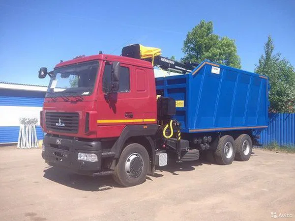Металловоз (ломовоз) МАЗ 6312С9-8525-012 с ГМУ Майман-110S