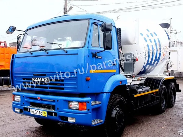 Автобетоносмеситель ТЗА 58149Z на шасси КамАЗ 6520