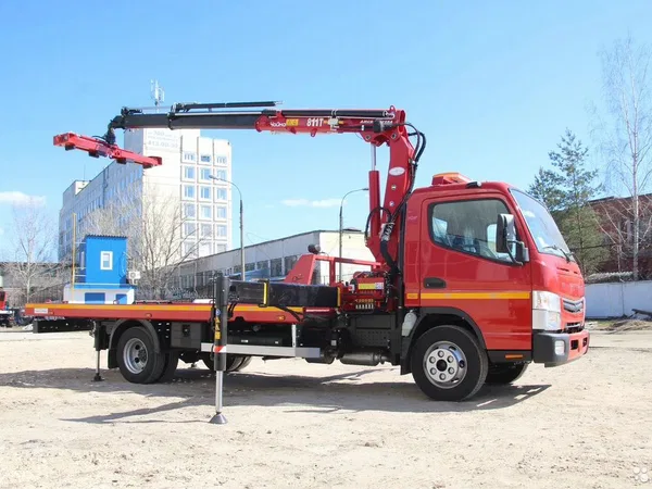 Эвакуатор Mitsubishi Fuso Canter TF с КМУ