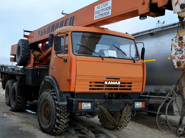Автокран Ульяновец МКТ-25 на шасси КамАЗ