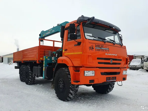 Бортовой грузовик с КМУ КамАЗ 43118