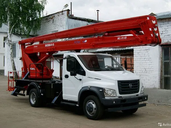 Автовышка ГАЗ ГАЗон Next C41R13 с АГП КЭМЗ ВС-22.02