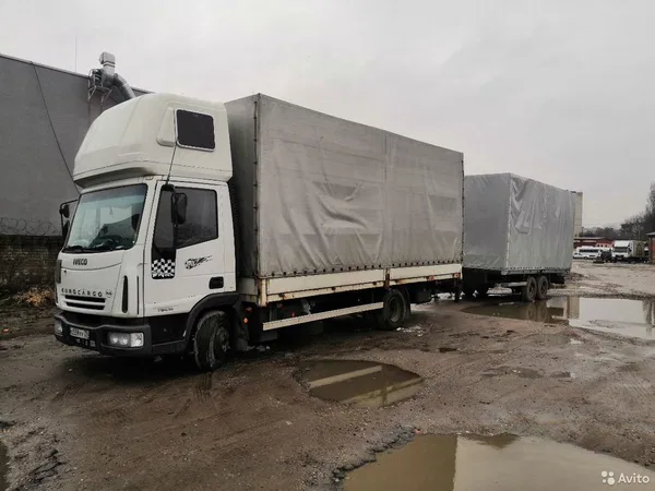 Тентованный грузовик Iveco EuroCargo 75E18