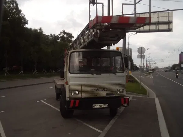 Автовышка Iveco Magirus 32 метра