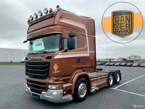 Седельный тягач Scania R580 V8 opline