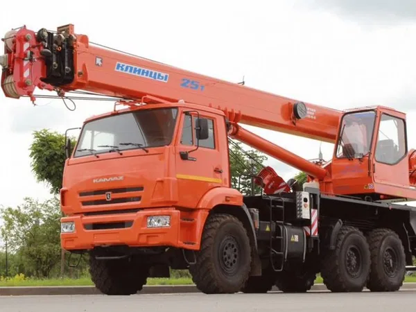 Автокран Клинцы КС-55713-5К-3 на шасси КамАЗ 43118