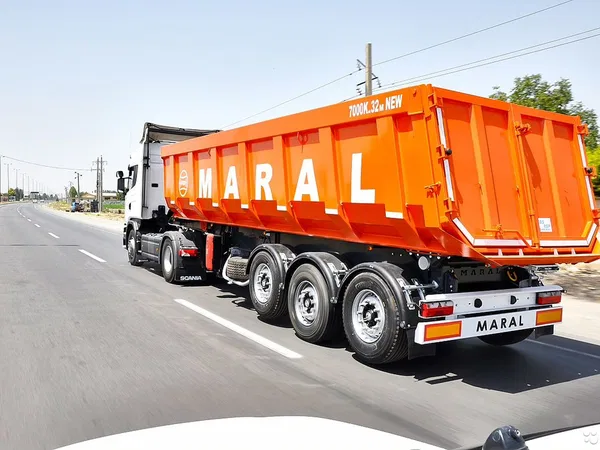 Самосвальный полуприцеп Maral 34 м3