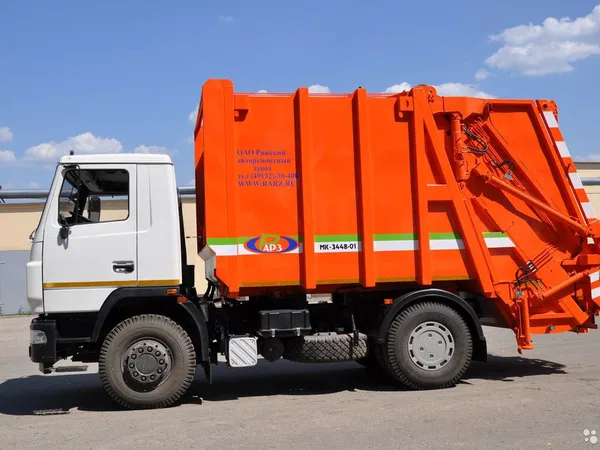 Мусоровоз РАРЗ МК-3548-02 на шасси МАЗ 5550С3