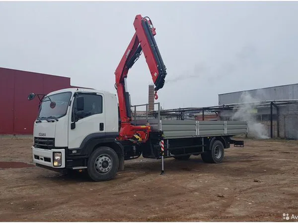 Бортовой грузовик с КМУ ISUZU FVR34UL-sdus с КМУ Ferrari F148 A2