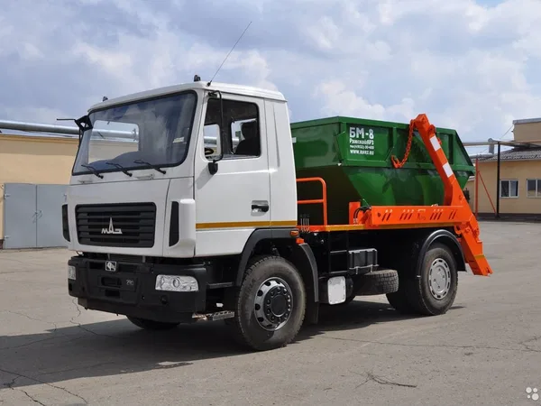 Бункеровоз РАРЗ МК-3512-01 на шасси МАЗ 5550С3