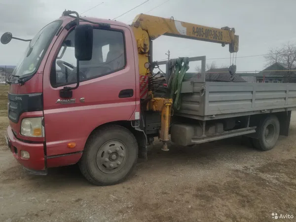 Бортовой грузовик с КМУ FOTON Aumark 1061