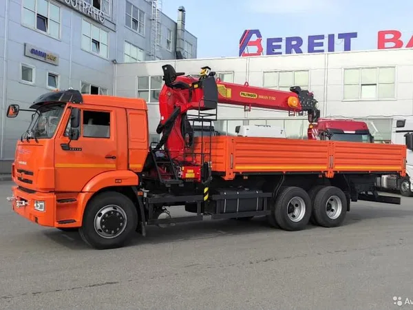 Бортовой грузовик с КМУ КамАЗ 65115-48 с КМУ Palfinger IT-150