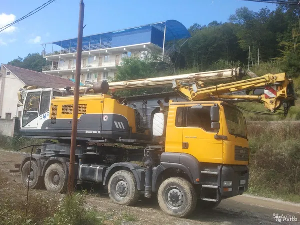 Мобильная буровая установка Bauer TBG12 на шасси MAN