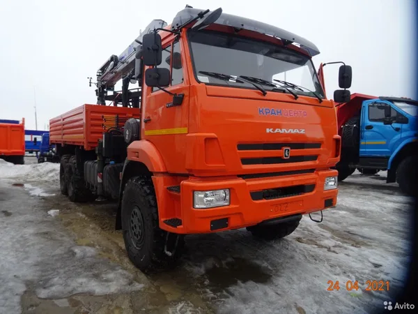 Бортовой грузовик с КМУ КамАЗ 43118 С КМУ Галичанин КМА-150-5
