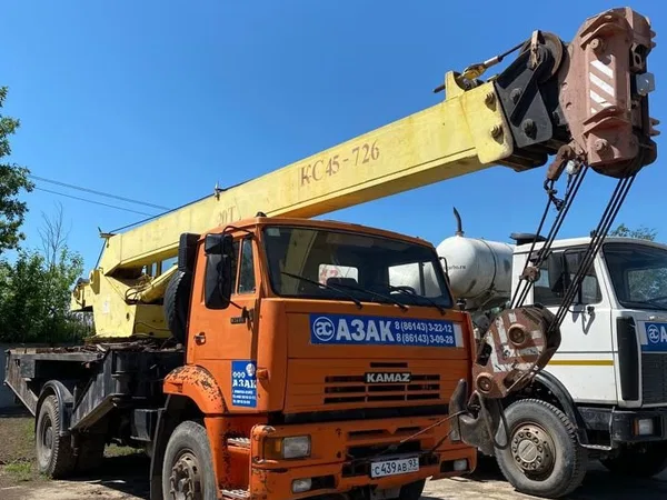 Автокран Угличмаш КС-45726-4 на шасси КамАЗ 53605-62