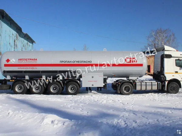 Полуприцеп газовоз GT7 48 кубов