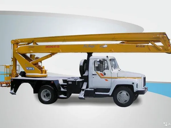 Автовышка КЭМЗ ВС-22.02 на шасси ГАЗ
